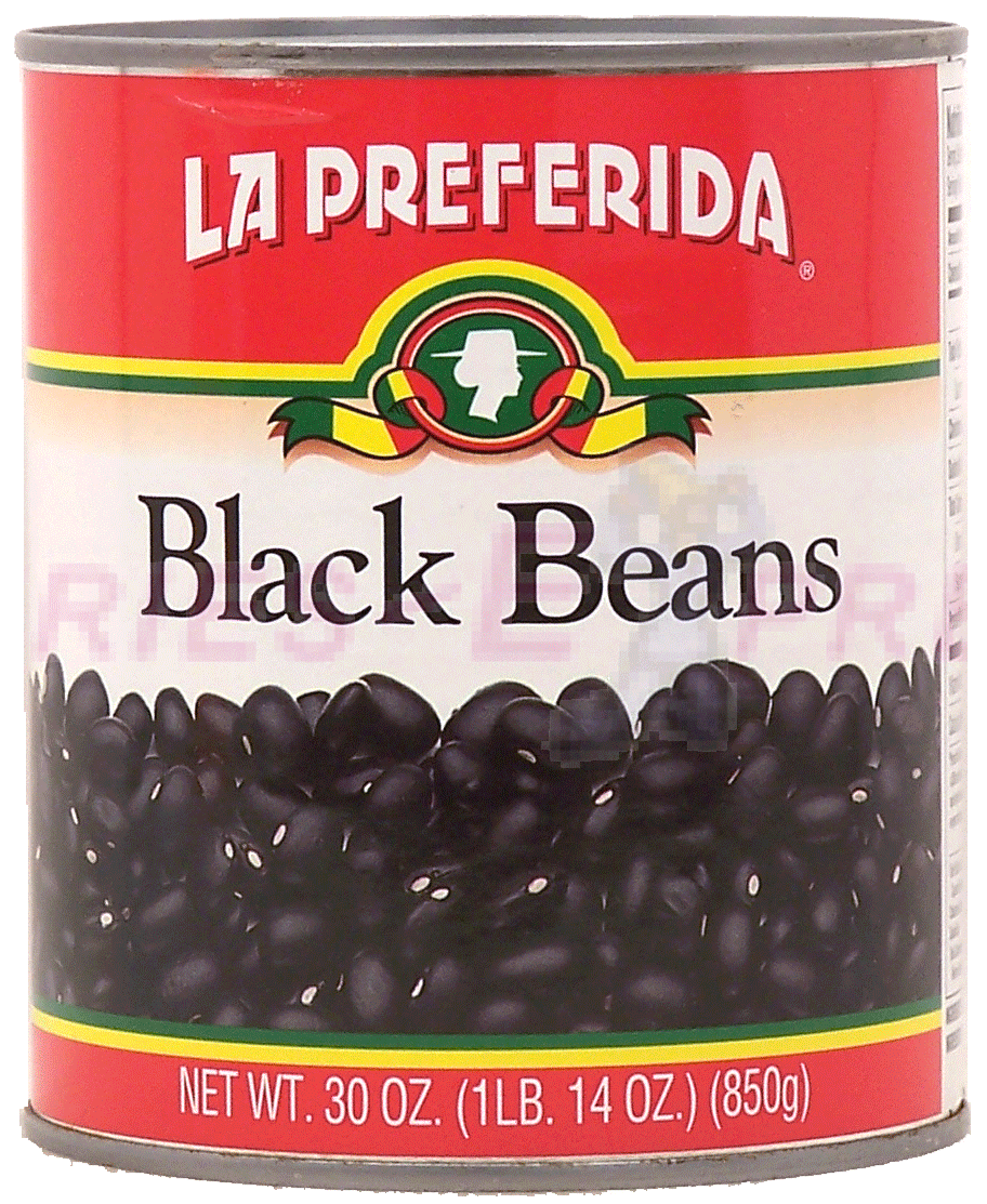 La Preferida  black beans - frijoles negros Full-Size Picture